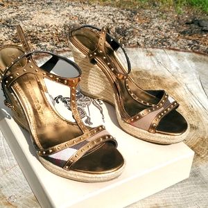 Burberry wedges